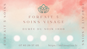 Forfait 5 soins visage massage Balinais